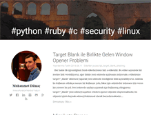 Tablet Screenshot of muhammetdilmac.com.tr